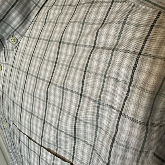 Men's Plaid Button-Down Shirt - Picture 3 of 5
